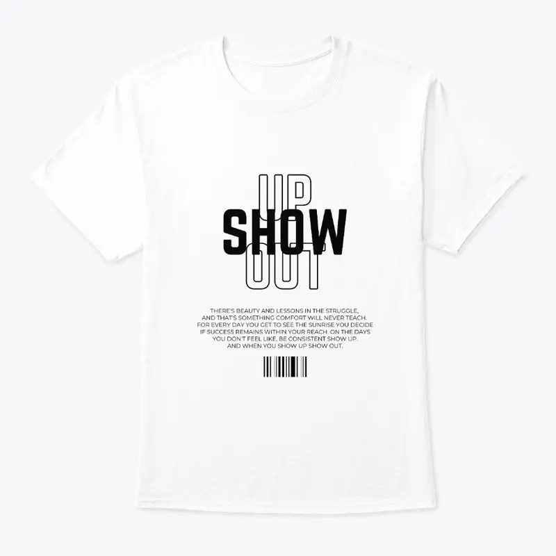 Black Logo 'Show Up Show Out'