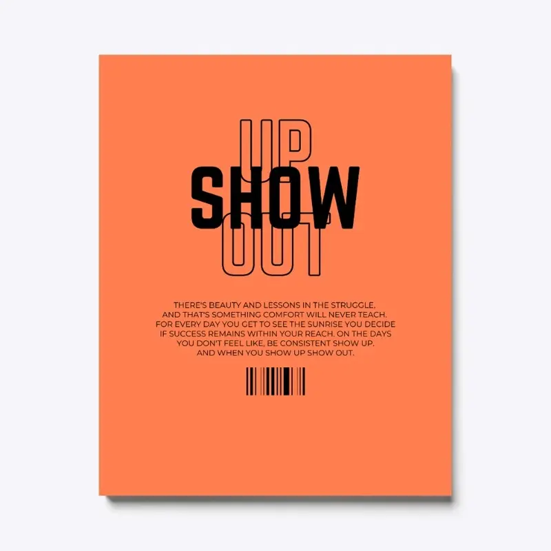 Black Logo 'Show Up Show Out'