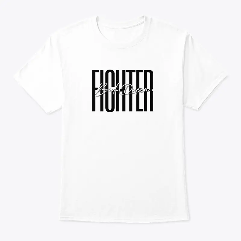 Black logo 'Fighter' Signature