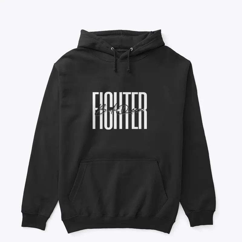  White logo  'Fighter' Signature