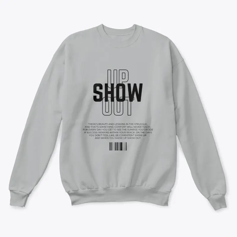 Black Logo 'Show Up Show Out'