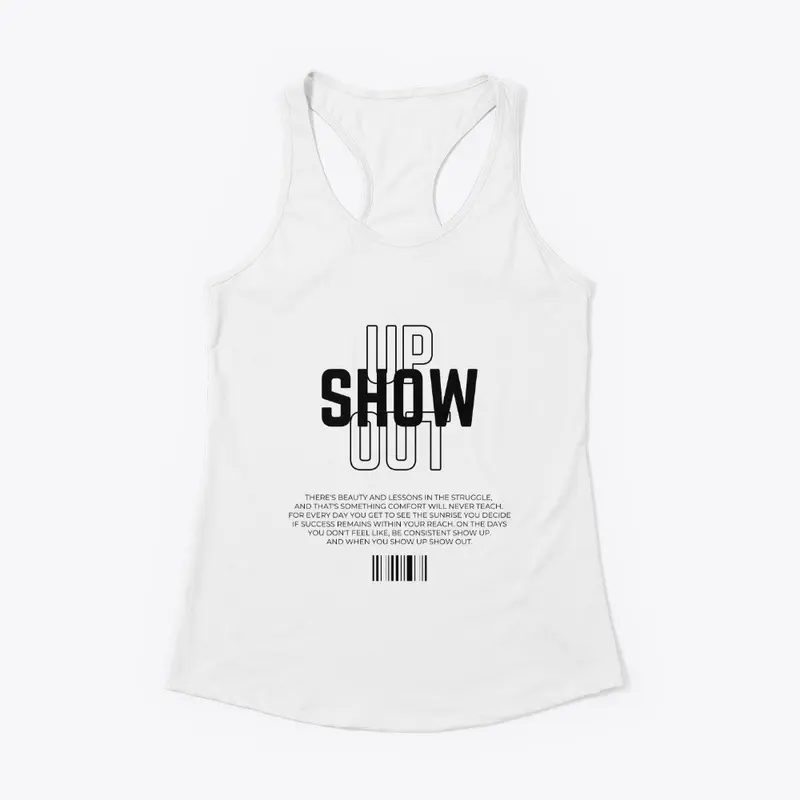 Black Logo 'Show Up Show Out'