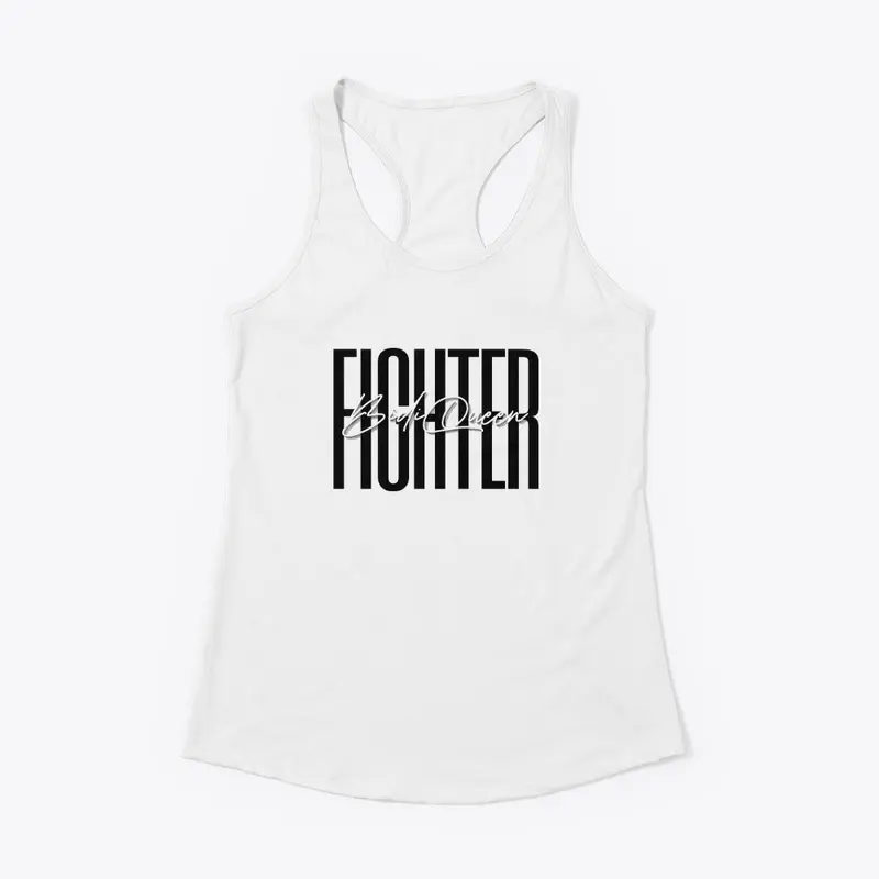 Black logo 'Fighter' Signature