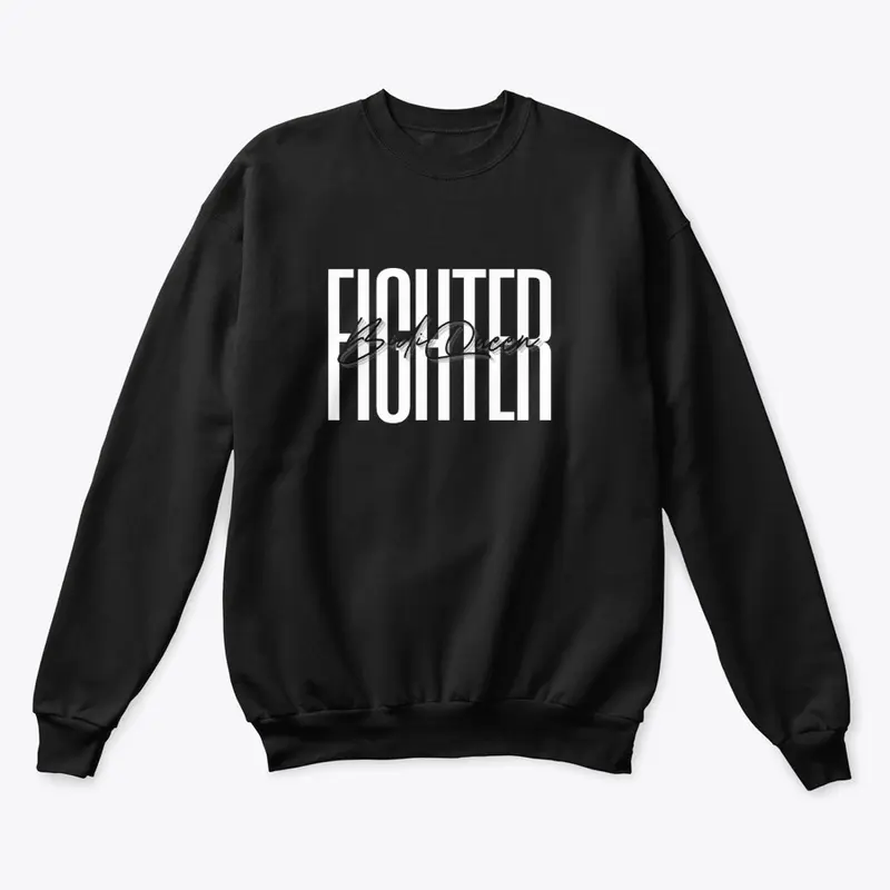  White logo  'Fighter' Signature