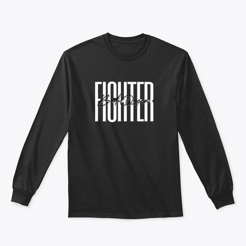  White logo  'Fighter' Signature